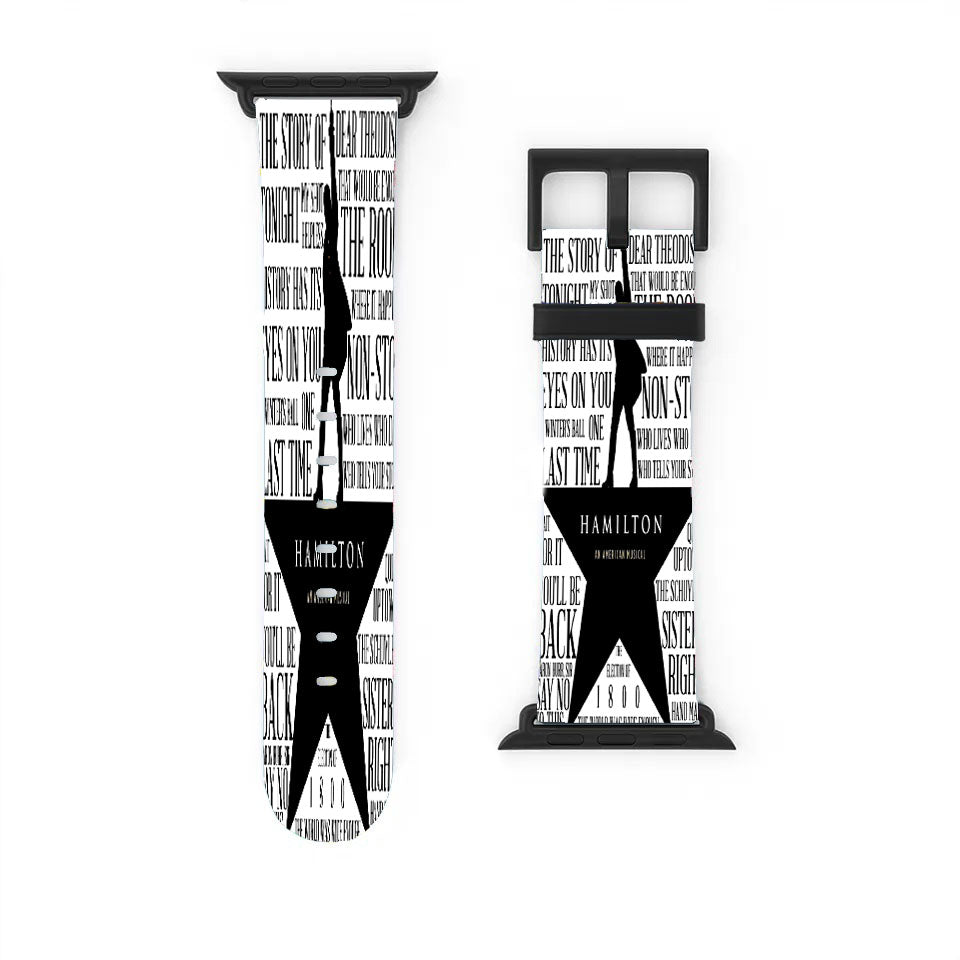 Hamilton An American Musical Apple Watch Band 38Mm - 44Mm