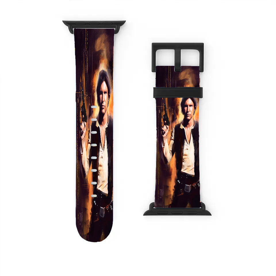 Han Solo Star Wars Art Movie Wallpaper Apple Watch Band 38Mm - 44Mm