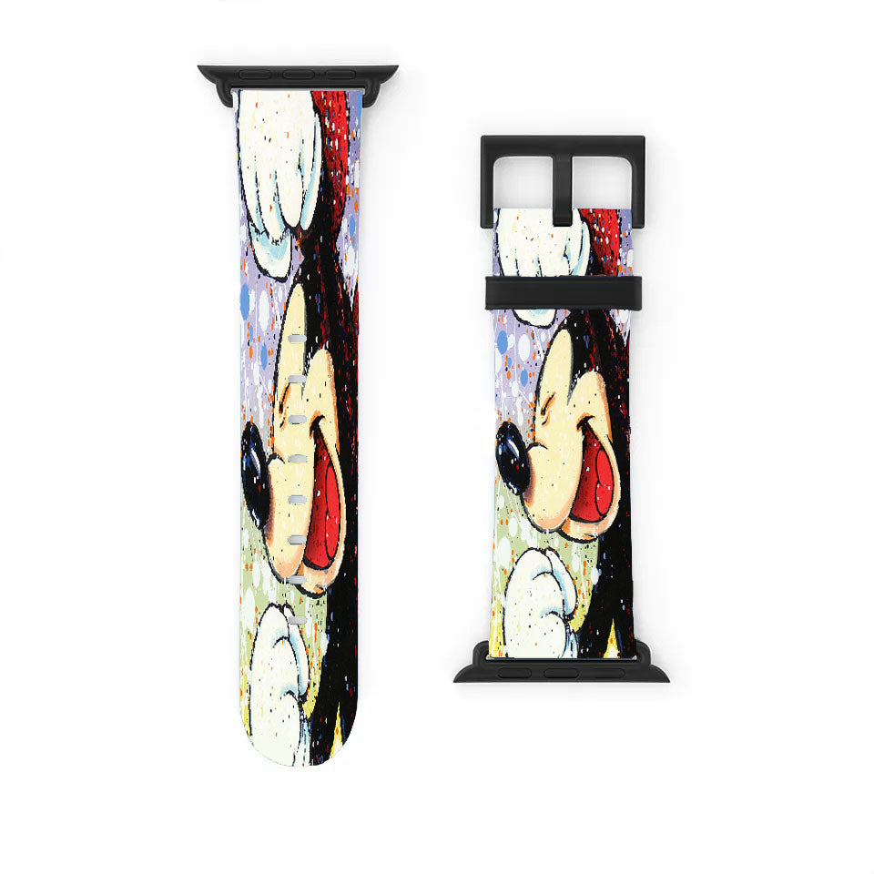 Happily Ever Laughter Mickey Apple Watch Band 38Mm - 44Mm