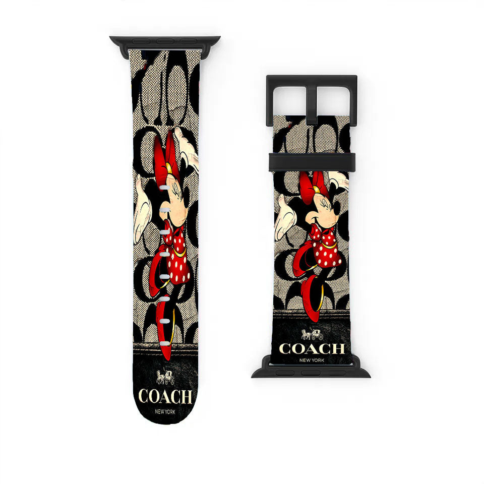 Happy Coach Minnie Mouse Happy Apple Watch Band 38Mm - 44Mm