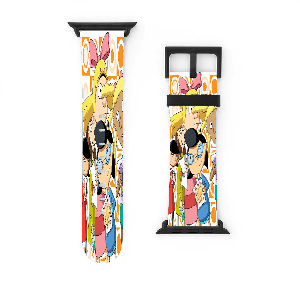 Helga Phoebe Rhonda Hey Arnold Girl Characters Apple Watch Band 38Mm - 44Mm