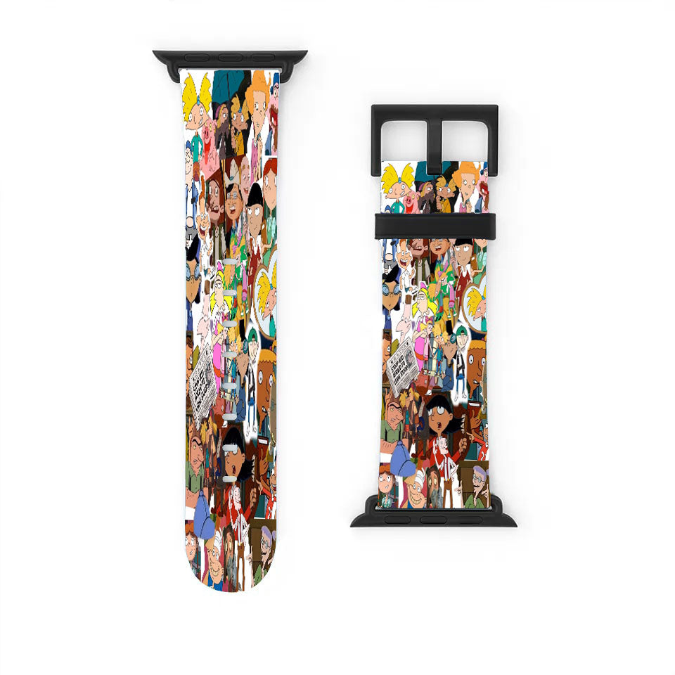 Hey Arnold Collages  Apple Watch Band 38Mm - 44Mm