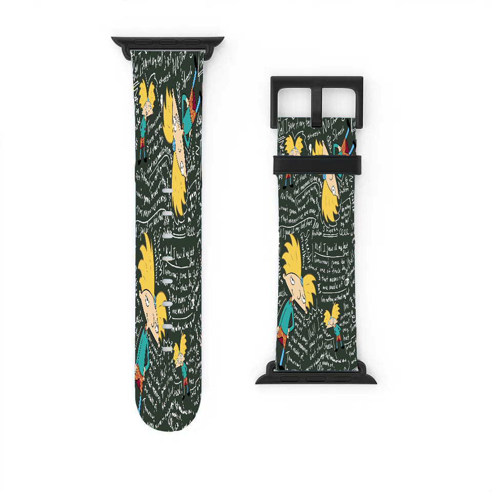 Hey Arnold Quotes Board Apple Watch Band 38Mm - 44Mm