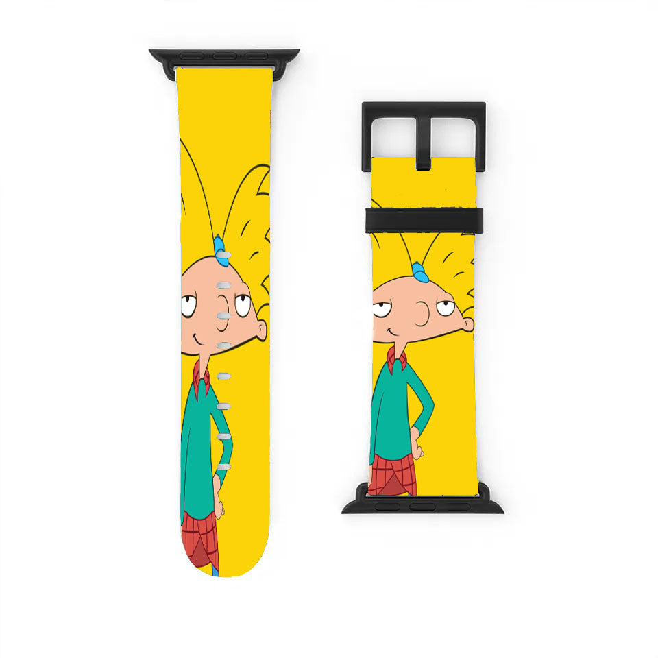 Hey Arnold Yellow Character Apple Watch Band 38Mm - 44Mm