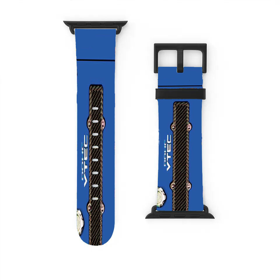 Honda Vtec Blue Apple Watch Band 38Mm - 44Mm