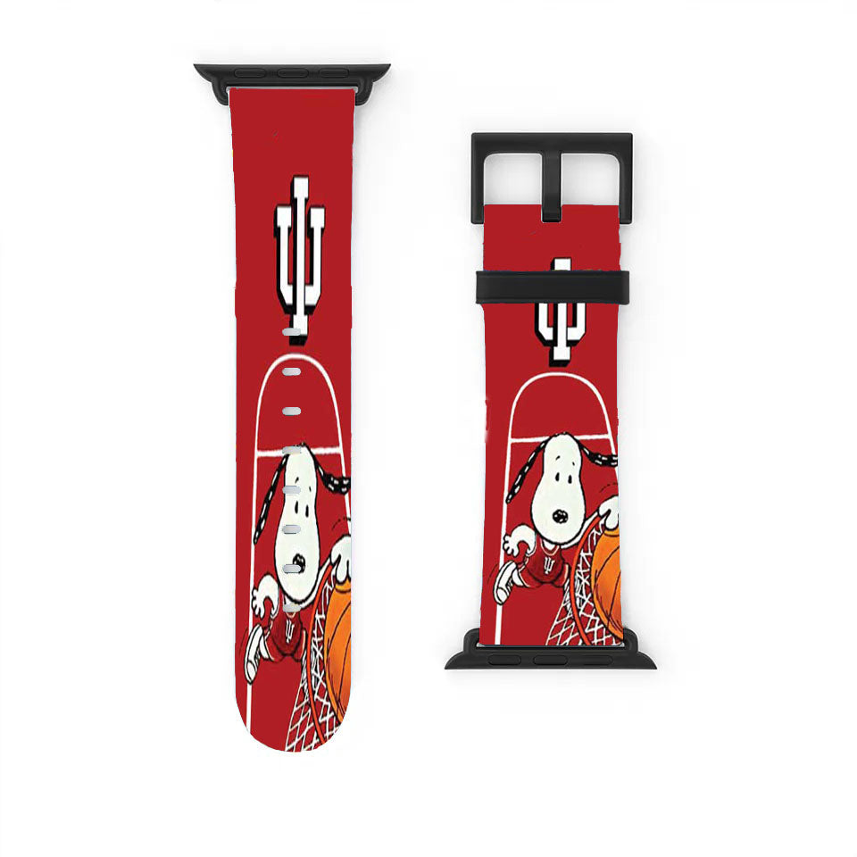 Indy Hoosiers Snoopy Dunk Apple Watch Band 38Mm - 44Mm