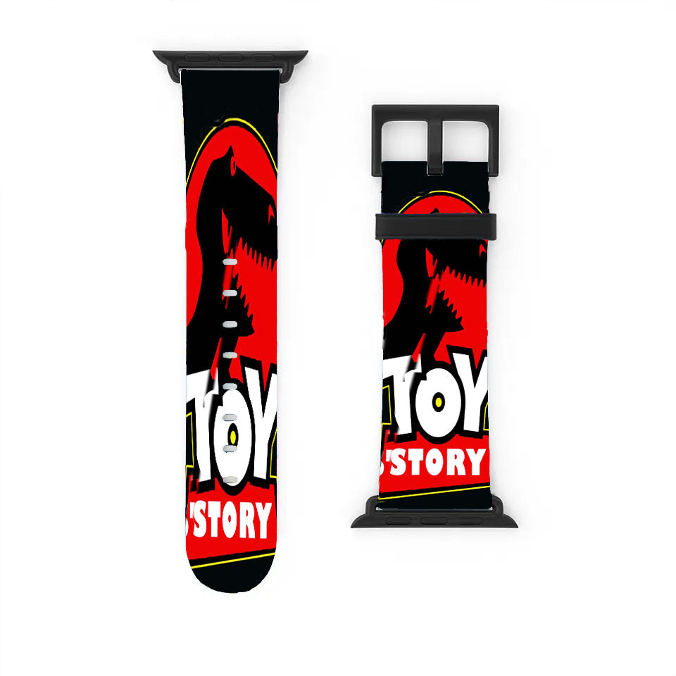 Jurassic Park Toy Story Logo  Apple Watch Band 38Mm - 44Mm