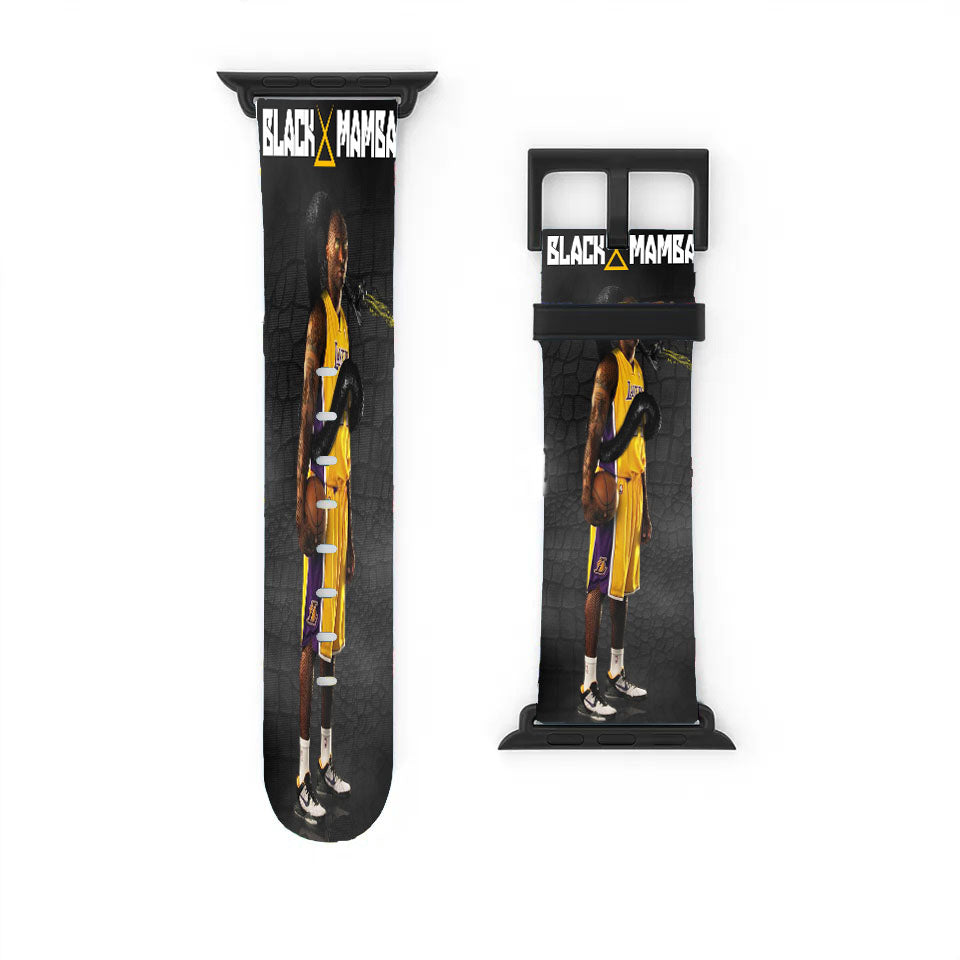 Kobe Bryan Nba X Black Mamba Apple Watch Band 38Mm - 44Mm