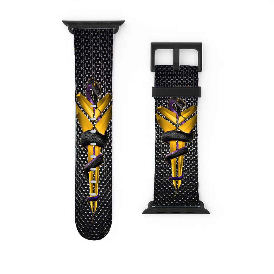 Kobe Bryant Black Mamba Apple Watch Band 38Mm - 44Mm