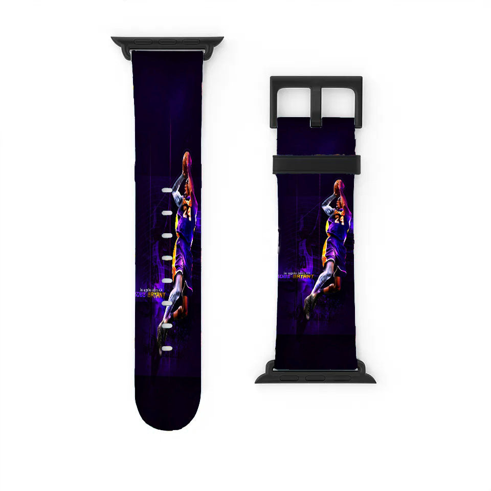 Kobe Bryant Black Mamba Light Lakers Apple Watch Band 38Mm - 44Mm