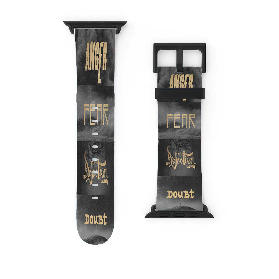 Kobe Bryant Herovillain Collage Apple Watch Band 38Mm - 44Mm