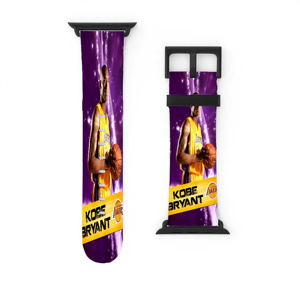 Kobe Bryant Lakers Nba Team Apple Watch Band 38Mm - 44Mm