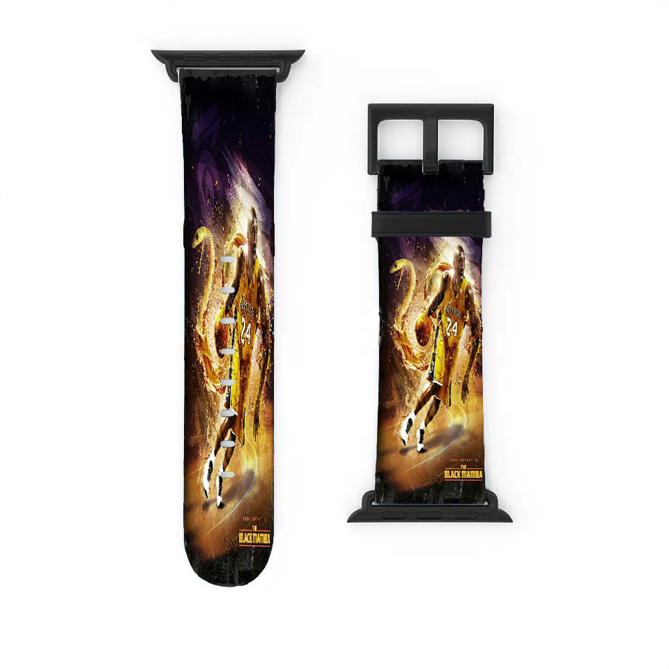 Kobe Bryant The Black Mamba Lakers Apple Watch Band 38Mm - 44Mm