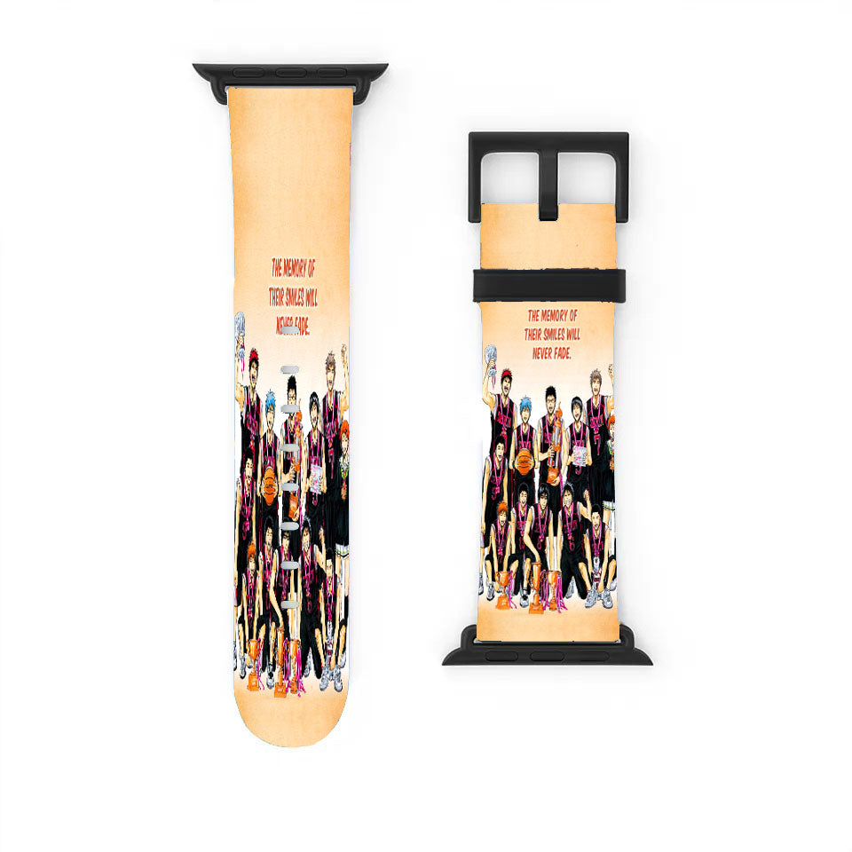Kuroko No Basket Champion Never Fade Quotes Apple Watch Band 38Mm - 44Mm