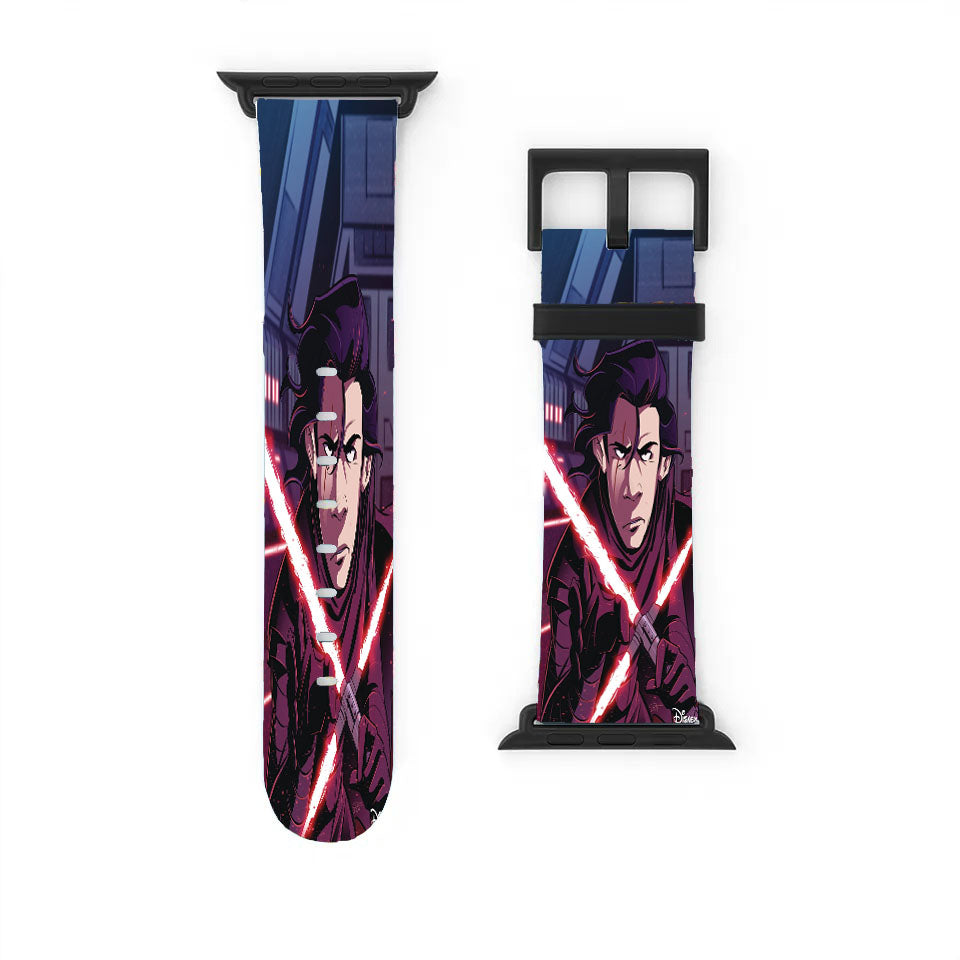 Kylo Ren Star Wars Comic Art Apple Watch Band 38Mm - 44Mm