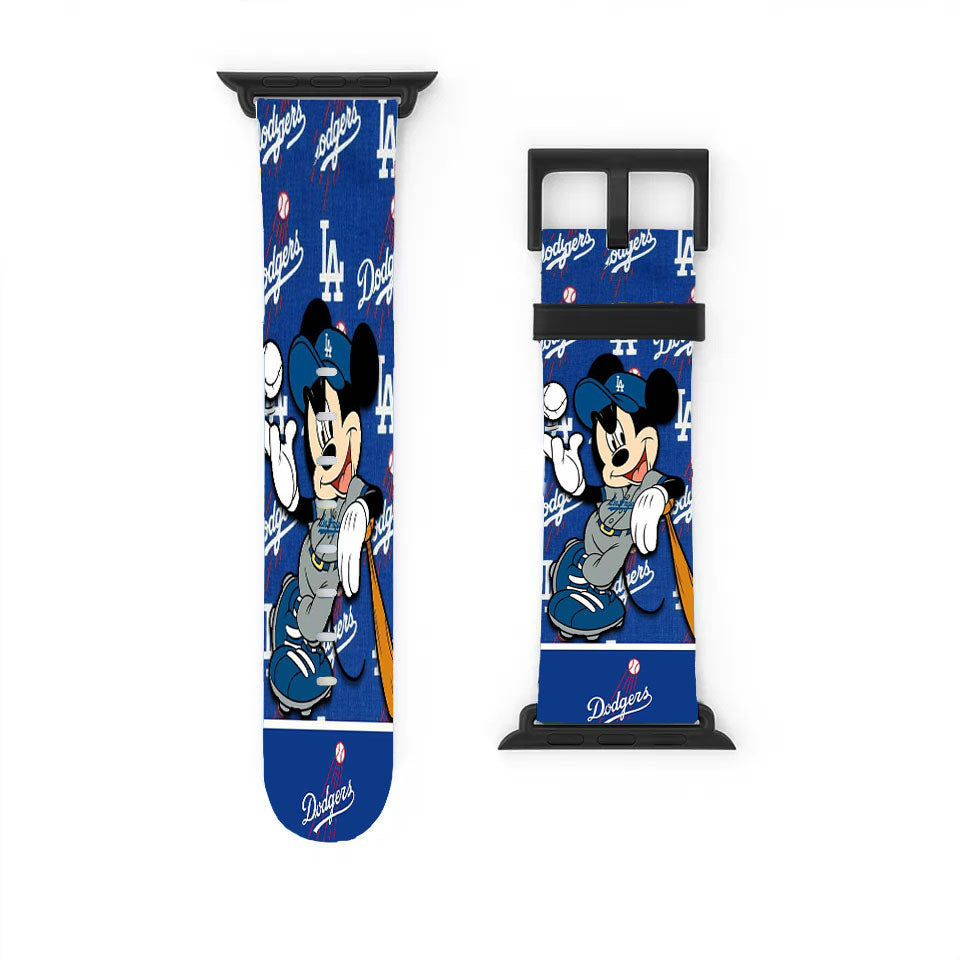 La Dodgers X Mickey Mouse Apple Watch Band 38Mm - 44Mm
