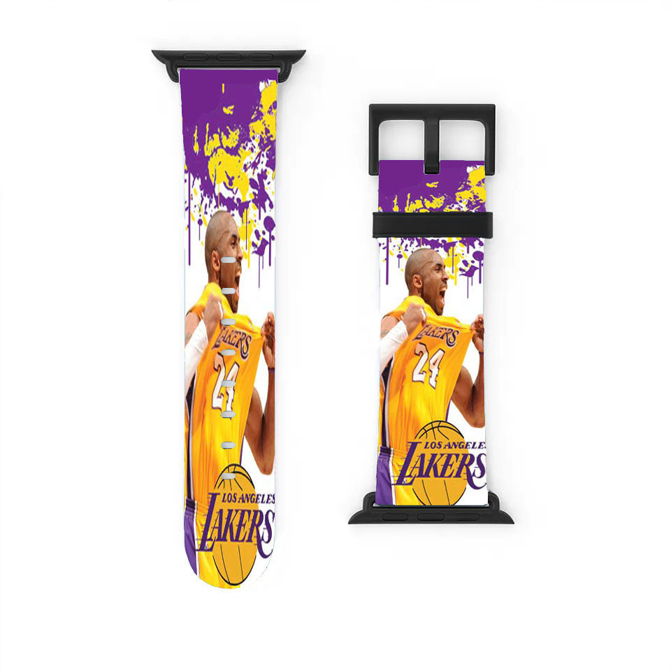 La Lakers Kobe Paint Splatter Apple Watch Band 38Mm - 44Mm