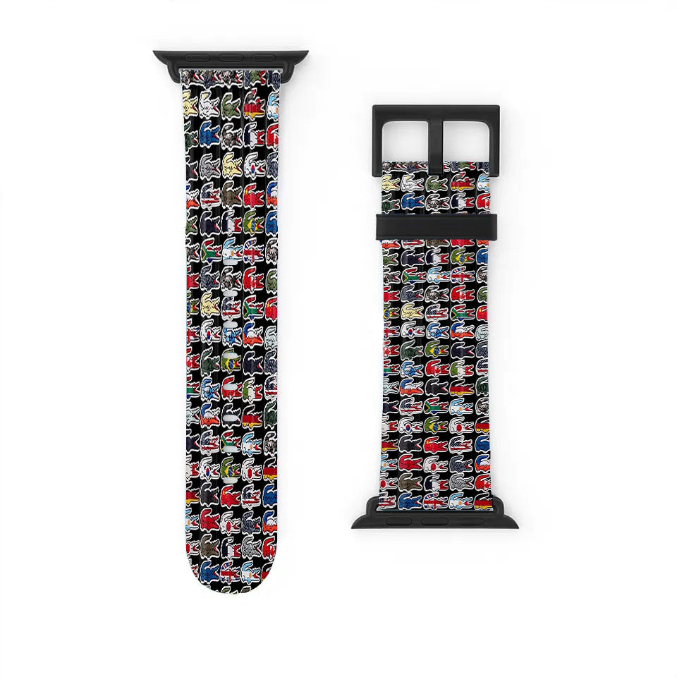Lacoste World Flag Apple Watch Band 38Mm - 44Mm