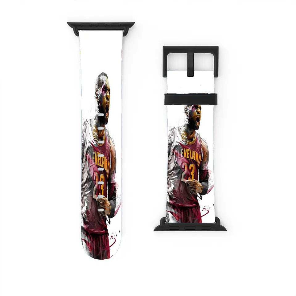 Lebron James Art Apple Watch Band 38Mm - 44Mm