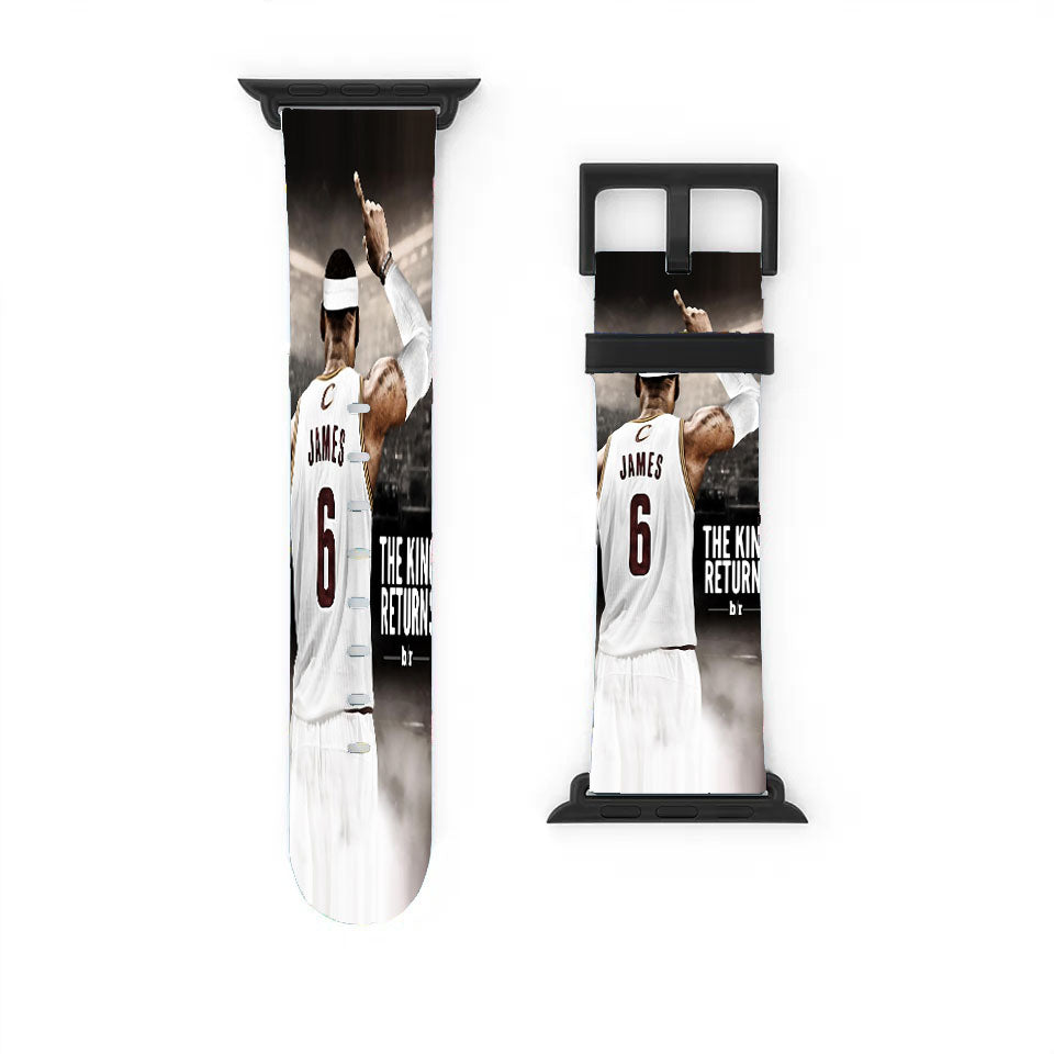 Lebron James Basket King Returns Apple Watch Band 38Mm - 44Mm