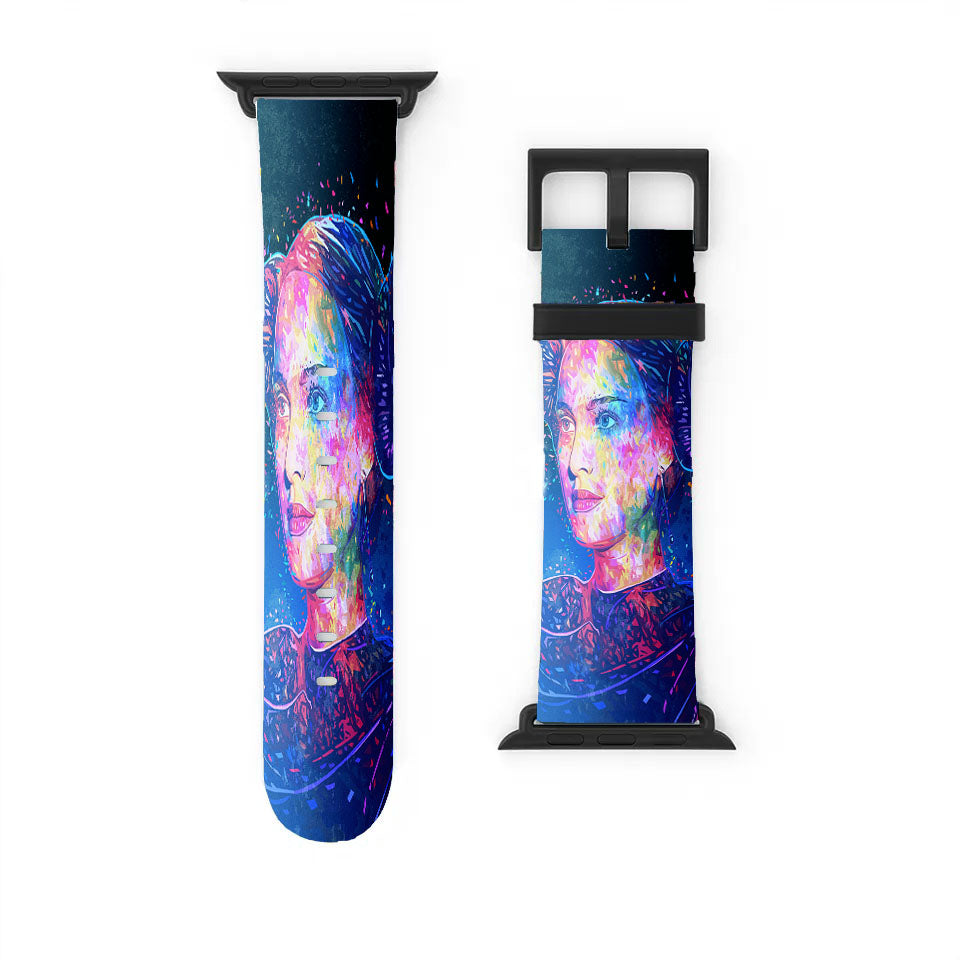 Leia Organa Of Star Wars Colorful Apple Watch Band 38Mm - 44Mm