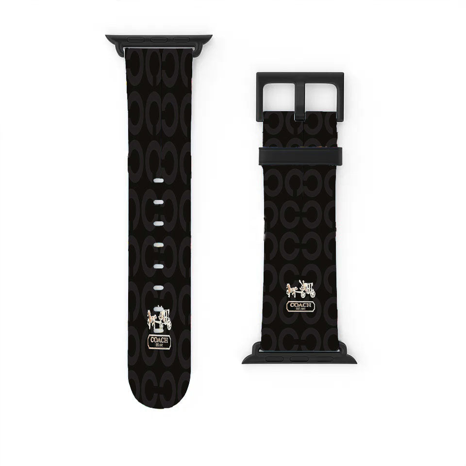 Logo Coach New York Apple Watch Band 38Mm - 44Mm