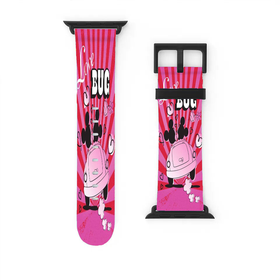 Love Bug Mickey & Minnie Apple Watch Band 38Mm - 44Mm