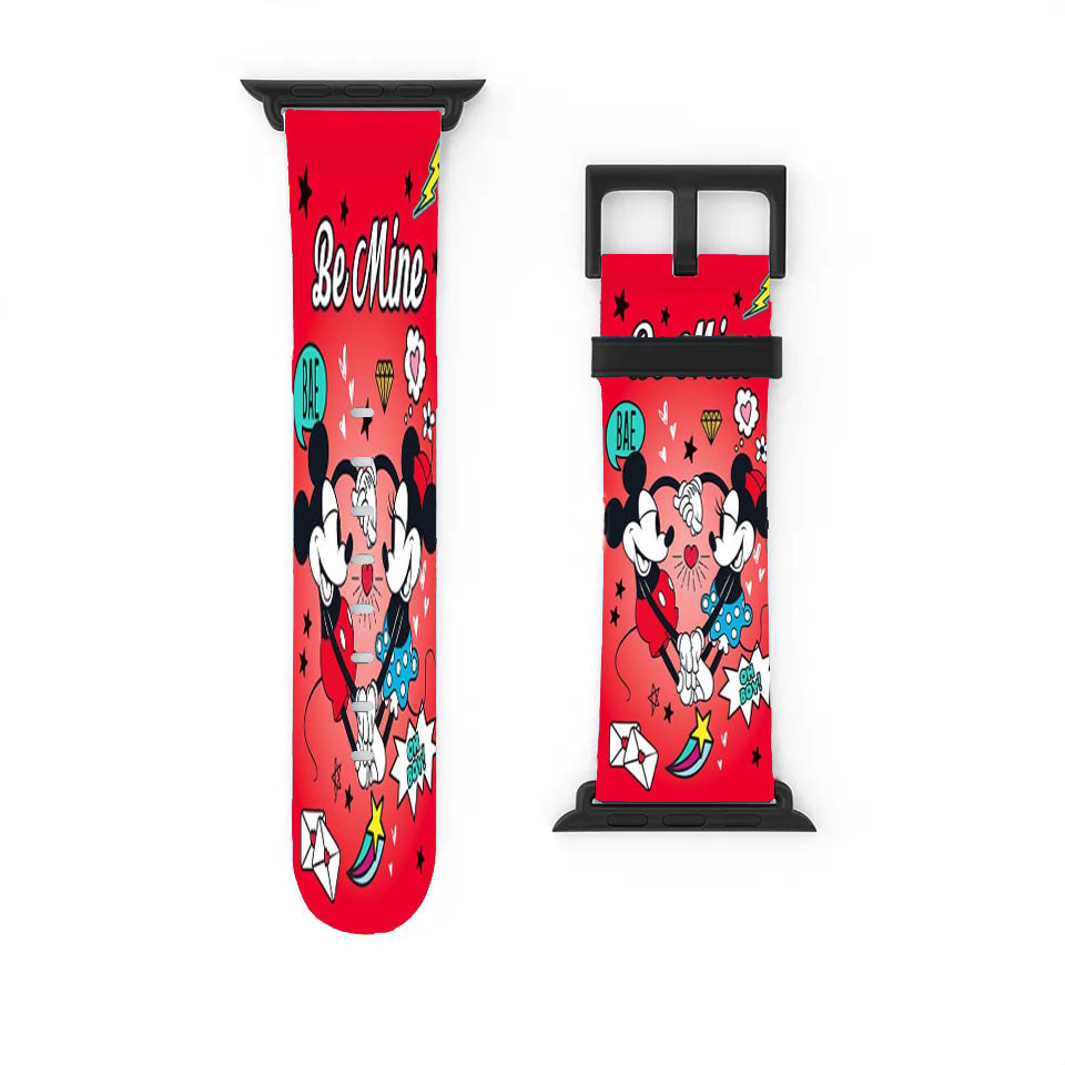 Loving Arms Mickey & Minnie Apple Watch Band 38Mm - 44Mm