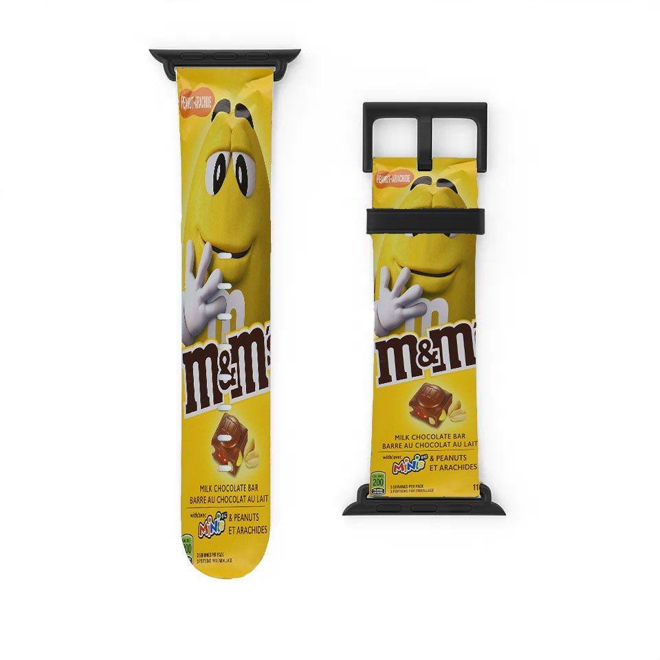 M&M Minis And Peanuts Milk Chocolate Bar Apple Watch Band 38Mm - 44Mm