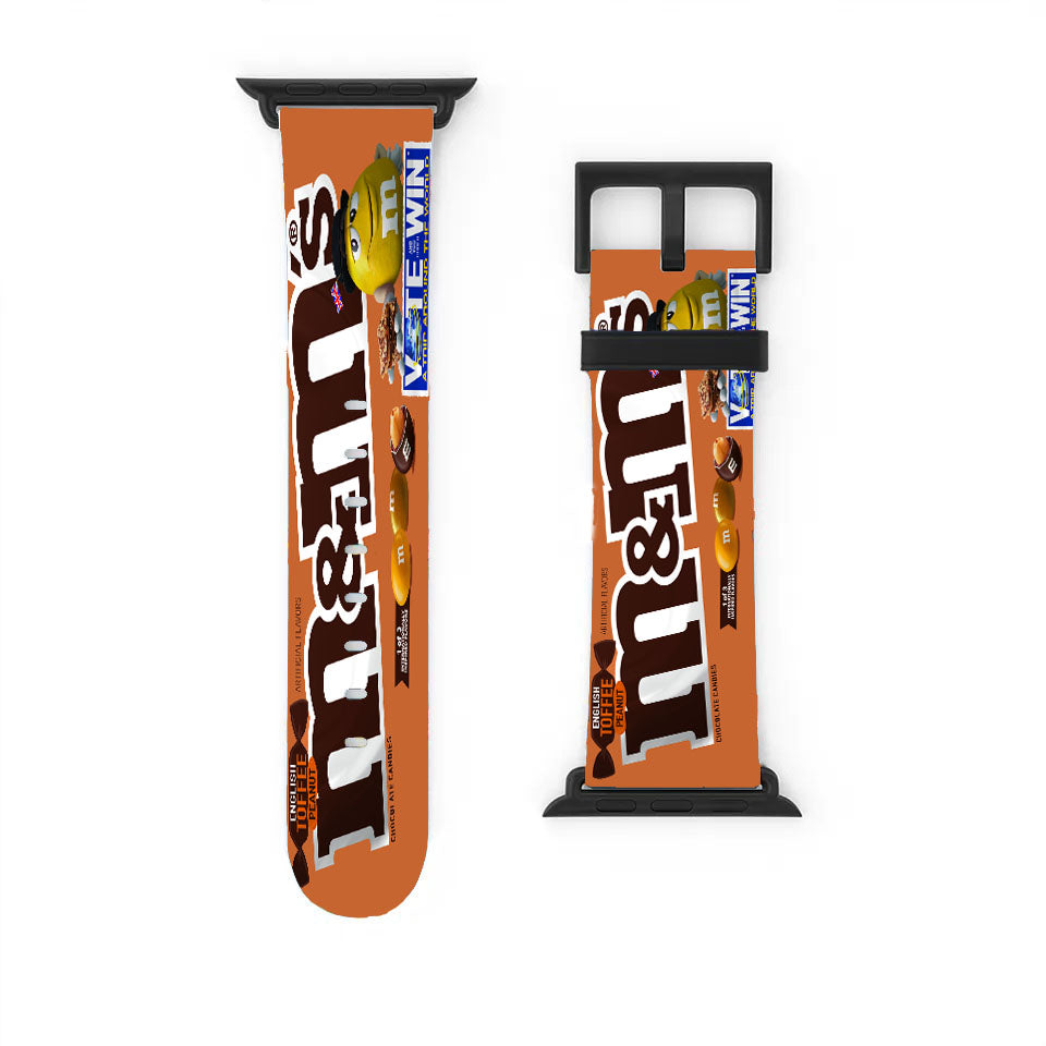 M&M'S English Toffee Peanut Chocolate Candy Flavor Apple Watch Band 38Mm - 44Mm