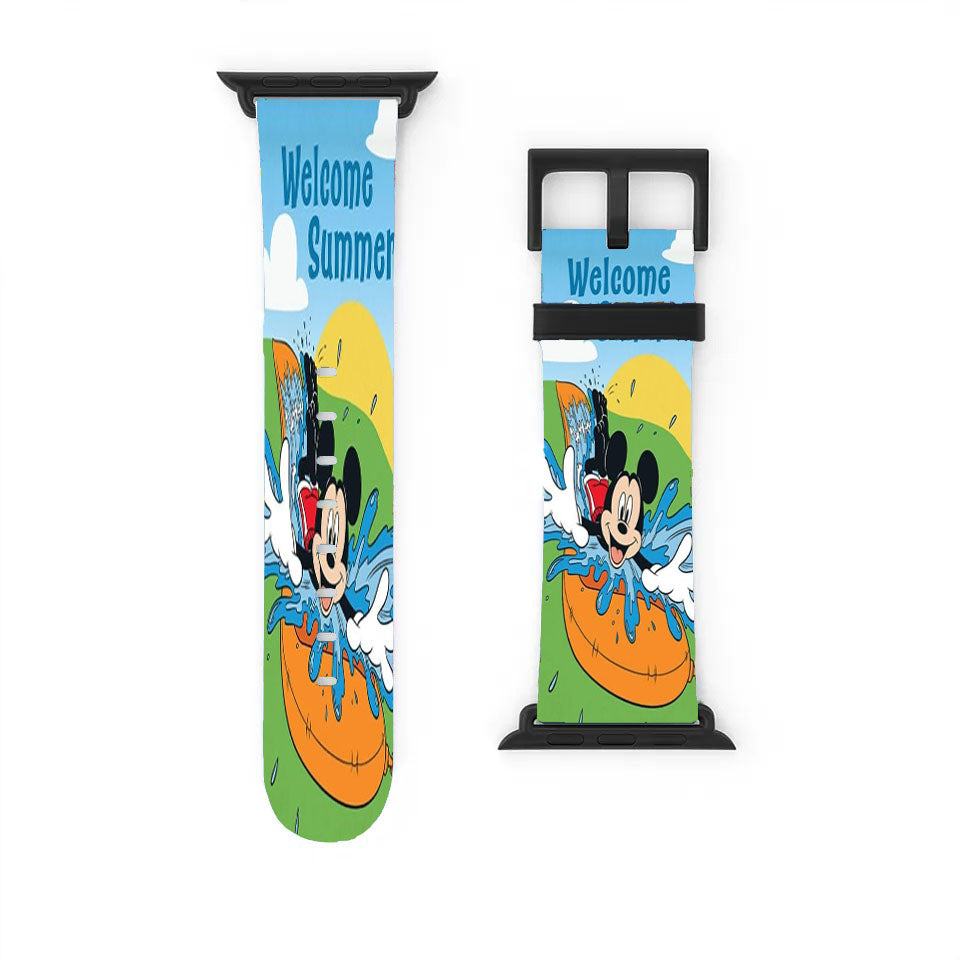 Make A Splash Mickey Apple Watch Band 38Mm - 44Mm