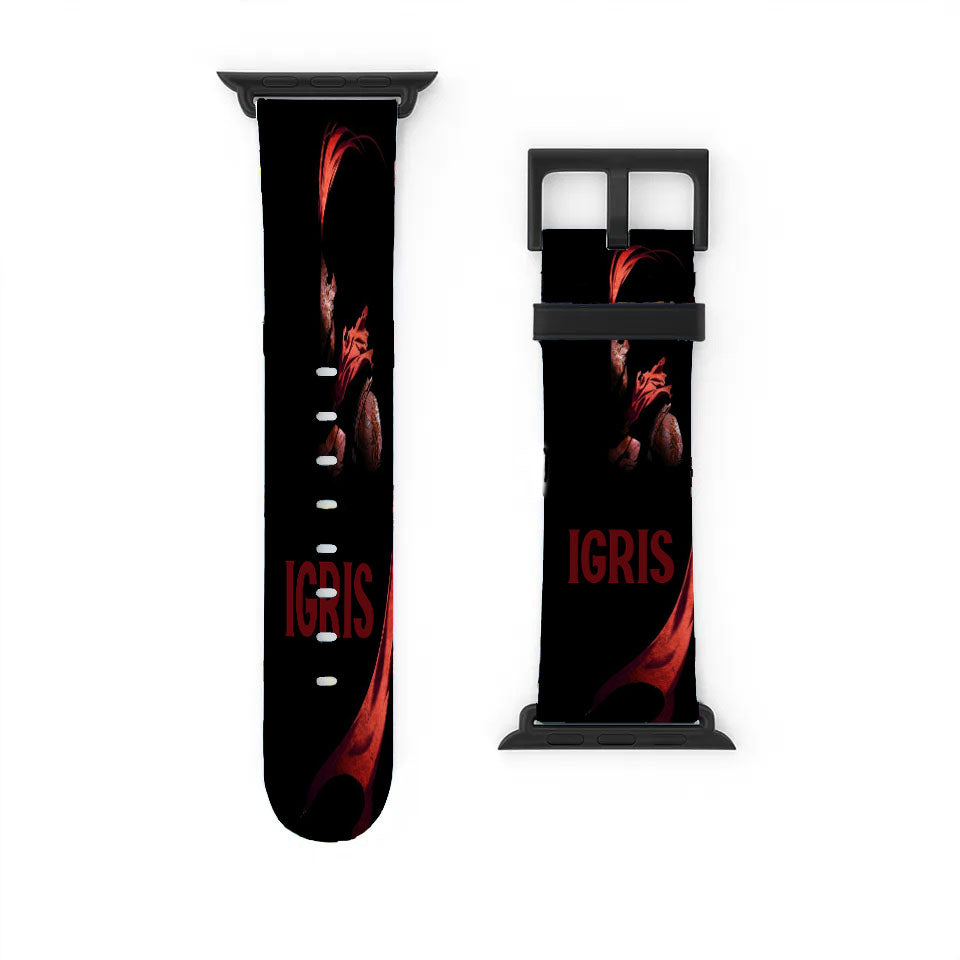 Manhwa Solo Leveling Red Igris Apple Watch Band 38Mm - 44Mm