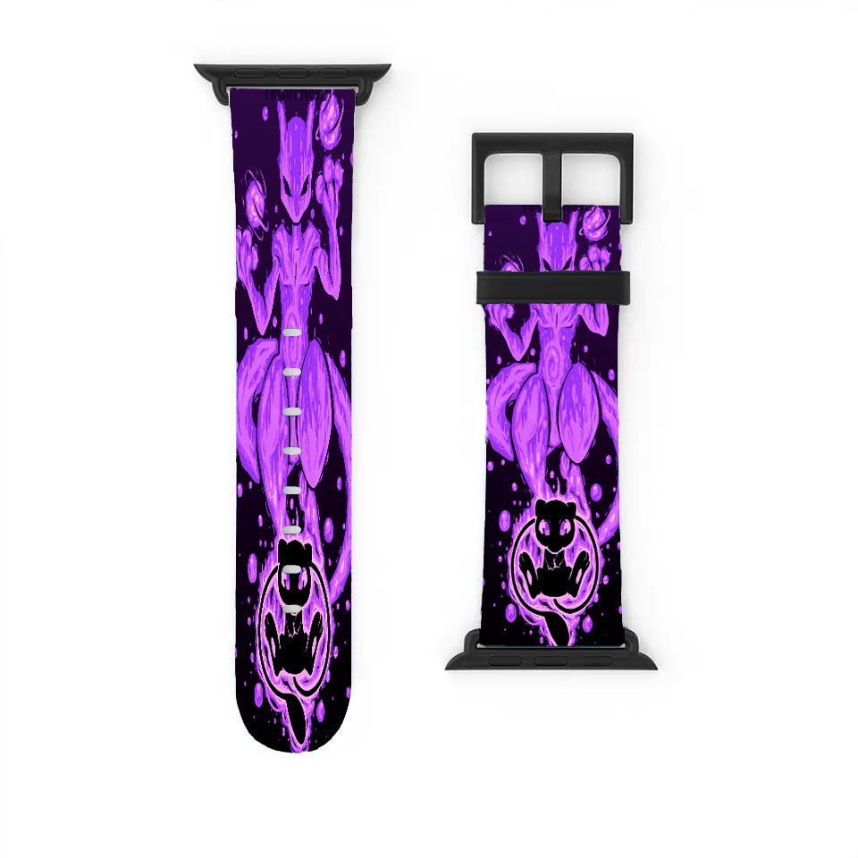 Mew And Mewtwo Pokemon Psychic Apple Watch Band 38Mm - 44Mm