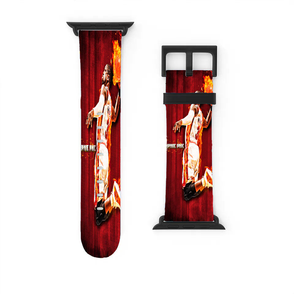 Miami Heat Dwyane Wade Apple Watch Band 38Mm - 44Mm