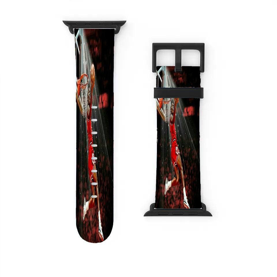 Michael Jordan Slamdunks Apple Watch Band 38Mm - 44Mm