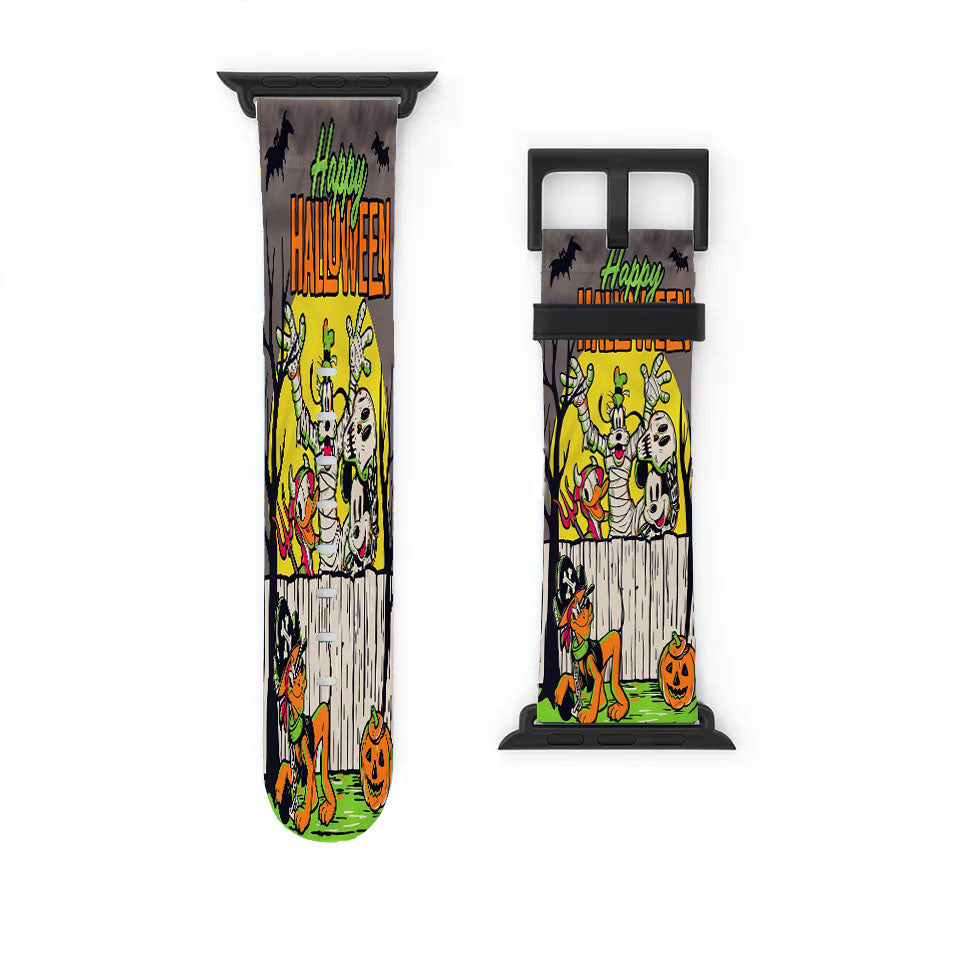 Mickey And Friends Halloween Apple Watch Band 38Mm - 44Mm