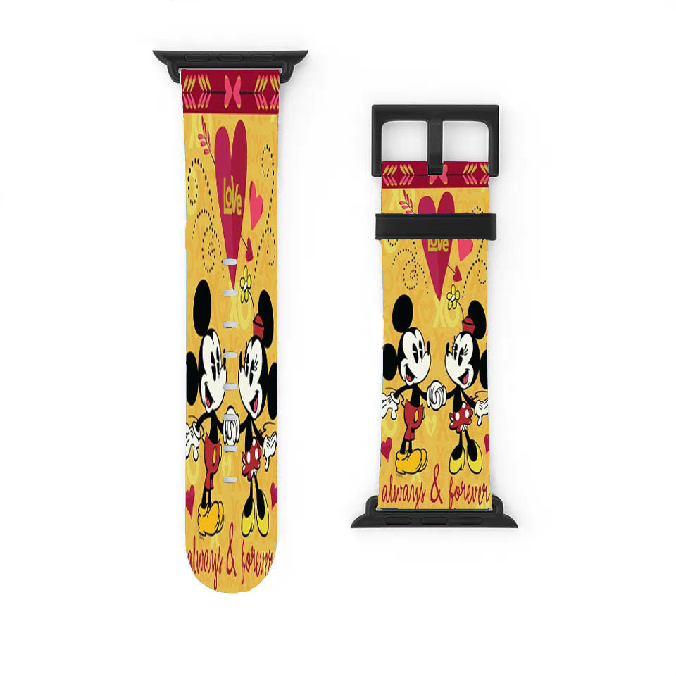 Mickey And Minnie Always Apple Watch Band 38Mm - 44Mm