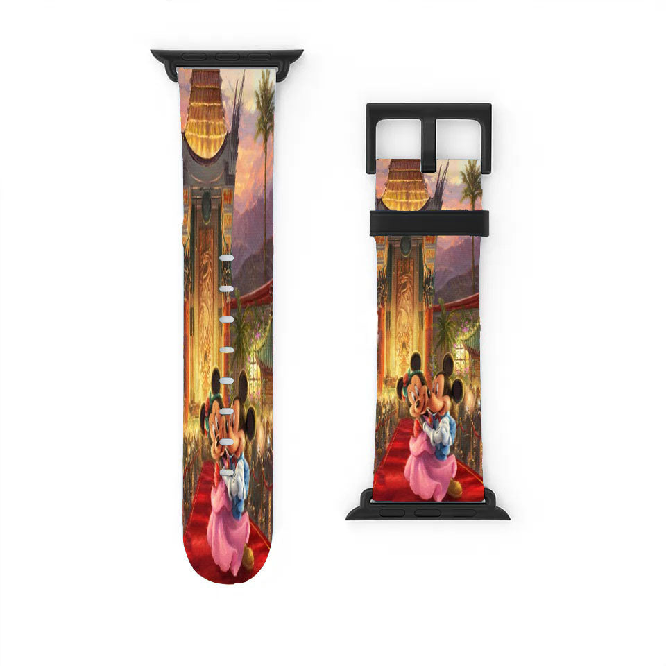 Mickey And Minnie Hollywood Apple Watch Band 38Mm - 44Mm