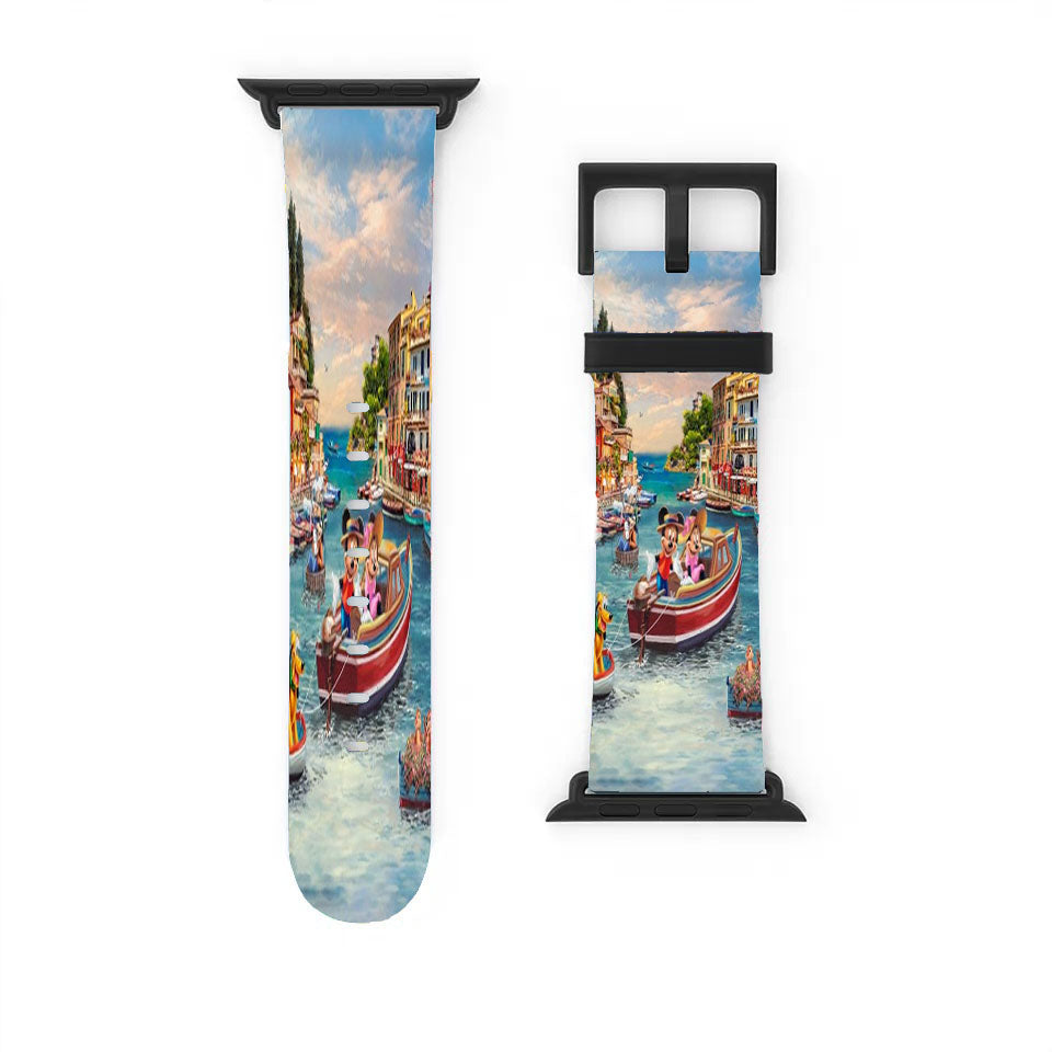 Mickey And Minnie In Italy Apple Watch Band 38Mm - 44Mm