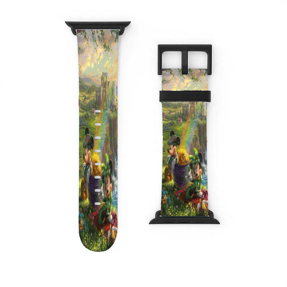 Mickey And Minnie Ireland Apple Watch Band 38Mm - 44Mm