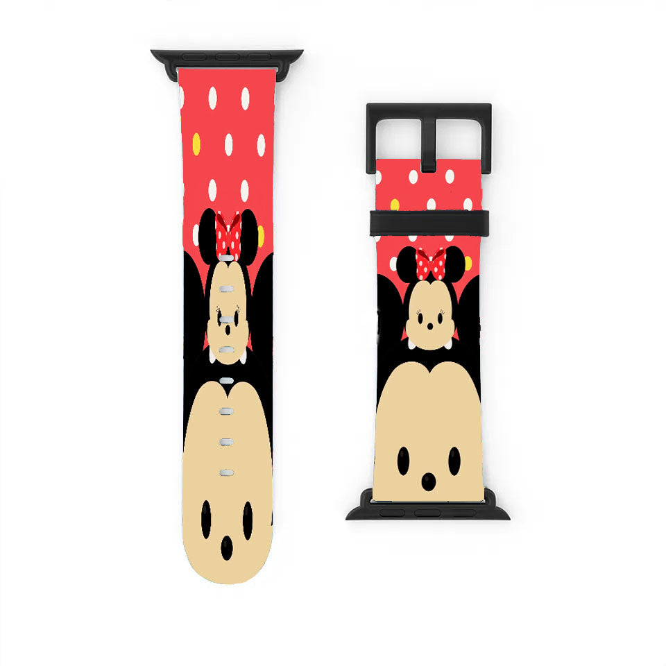 Mickey And Minnie Mouse Tsum-Tsum Apple Watch Band 38Mm - 44Mm