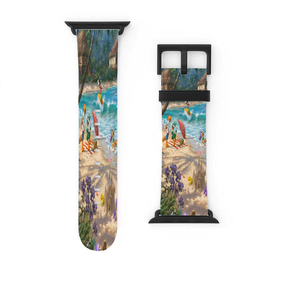 Mickey Friends Hawaii Apple Watch Band 38Mm - 44Mm