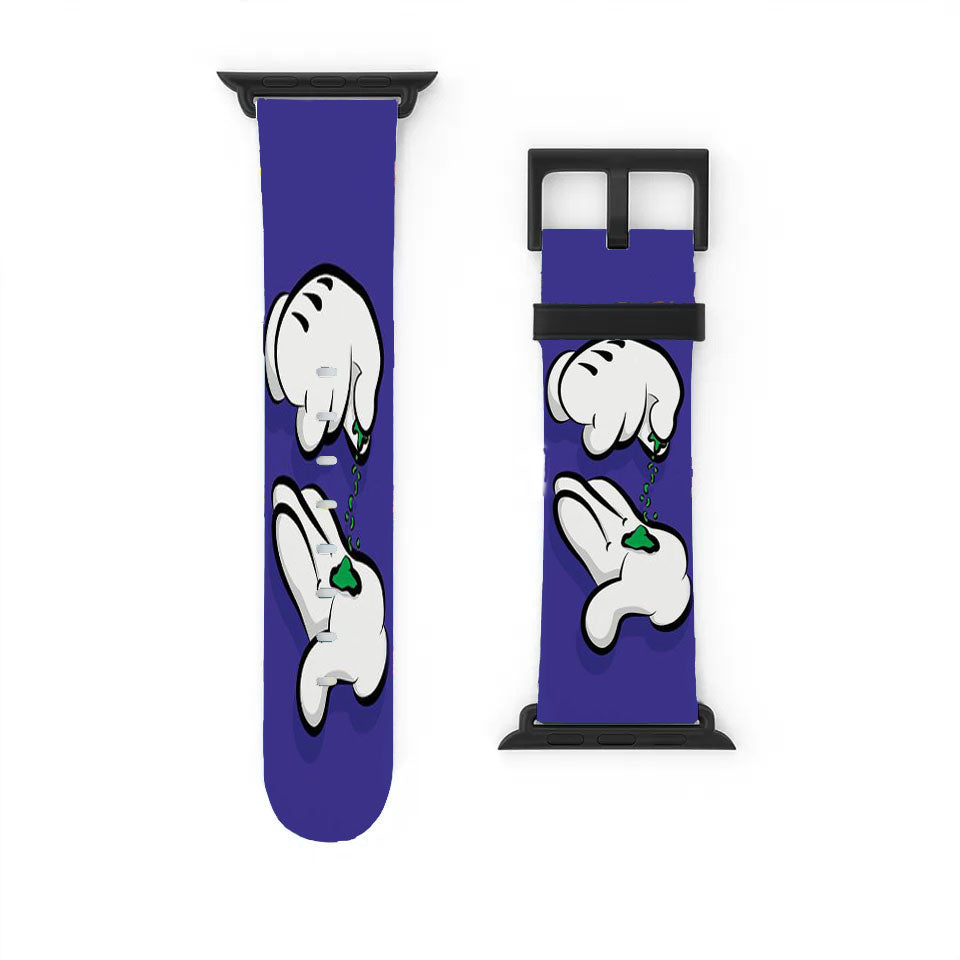 Mickey Hands Weed Apple Watch Band 38Mm - 44Mm