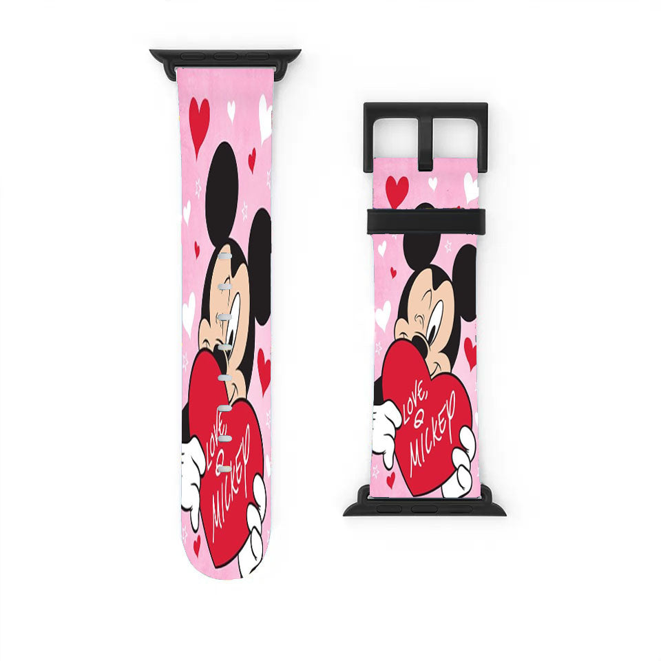 Mickey Heart You Apple Watch Band 38Mm - 44Mm