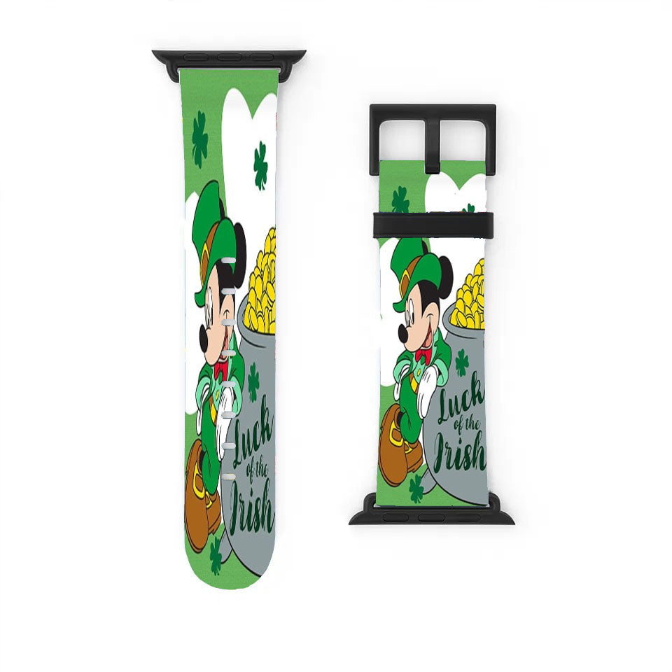 Mickey Luck Of The Irish Apple Watch Band 38Mm - 44Mm