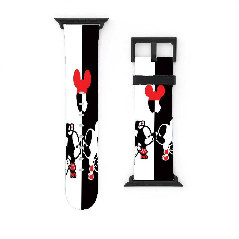 Mickey Minnie Apple Ears Apple Watch Band 38Mm - 44Mm