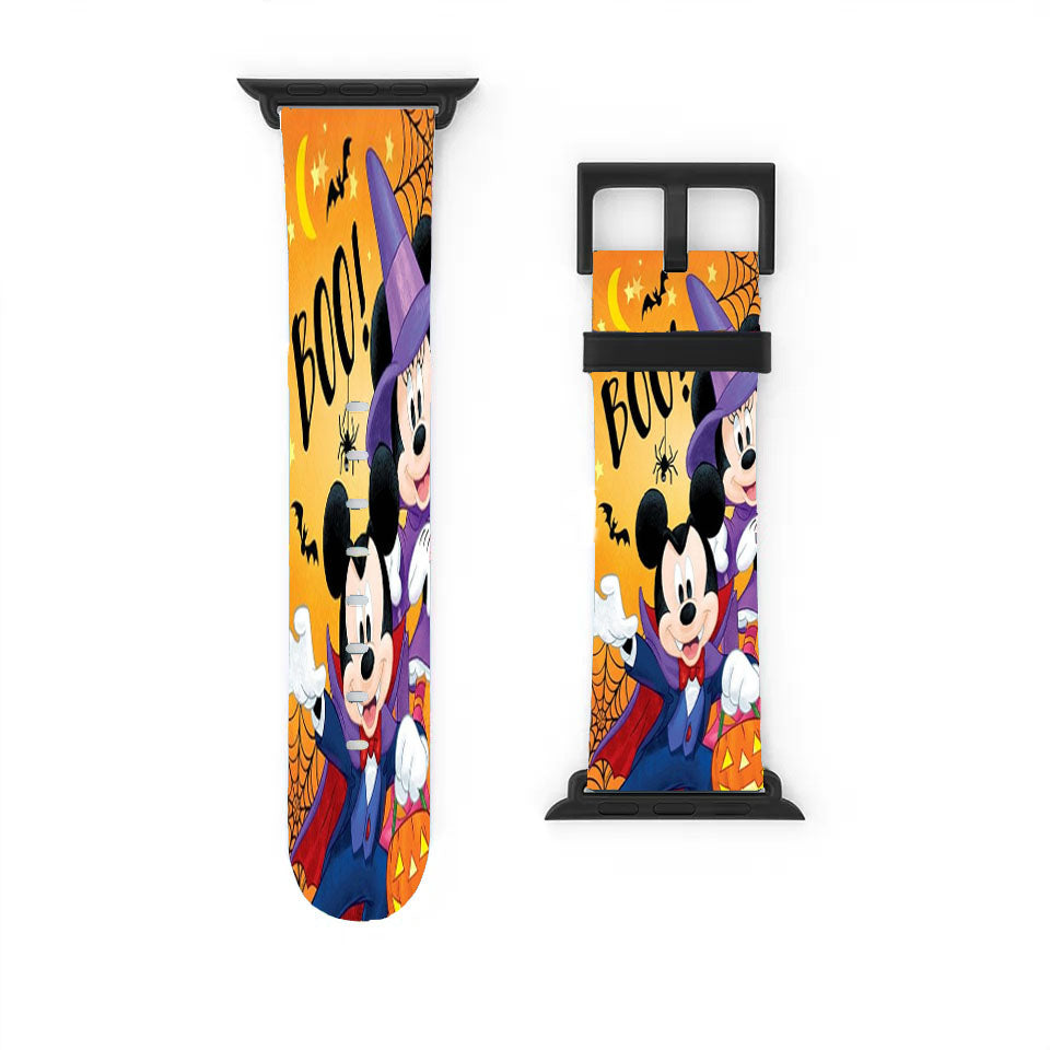 Mickey Minnie Boo Apple Watch Band 38Mm - 44Mm