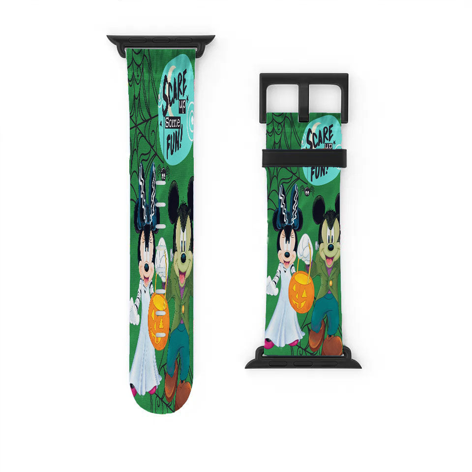 Mickey Minnie Halloween Apple Watch Band 38Mm - 44Mm