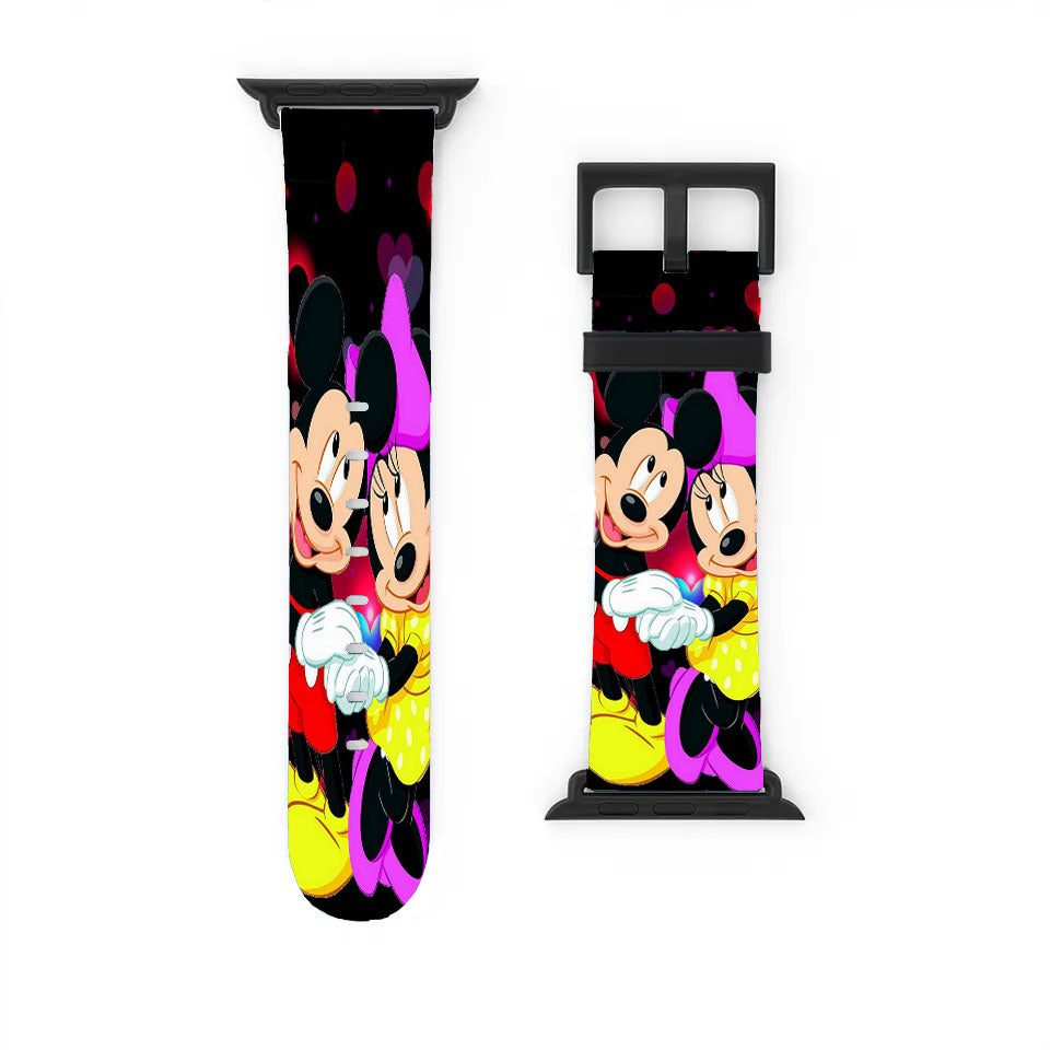 Mickey Minnie Mouse Disney Love Apple Watch Band 38Mm - 44Mm