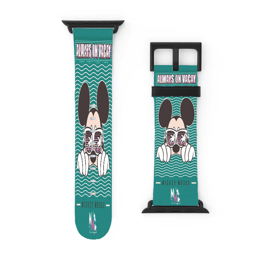 Mickey Mouse Always On Vacay Apple Watch Band 38Mm - 44Mm